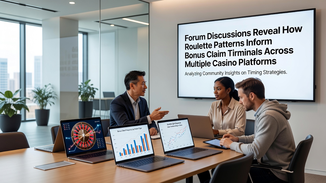 Detailed chart comparing bonus claim timelines against recorded roulette sequences on multiple casino sites