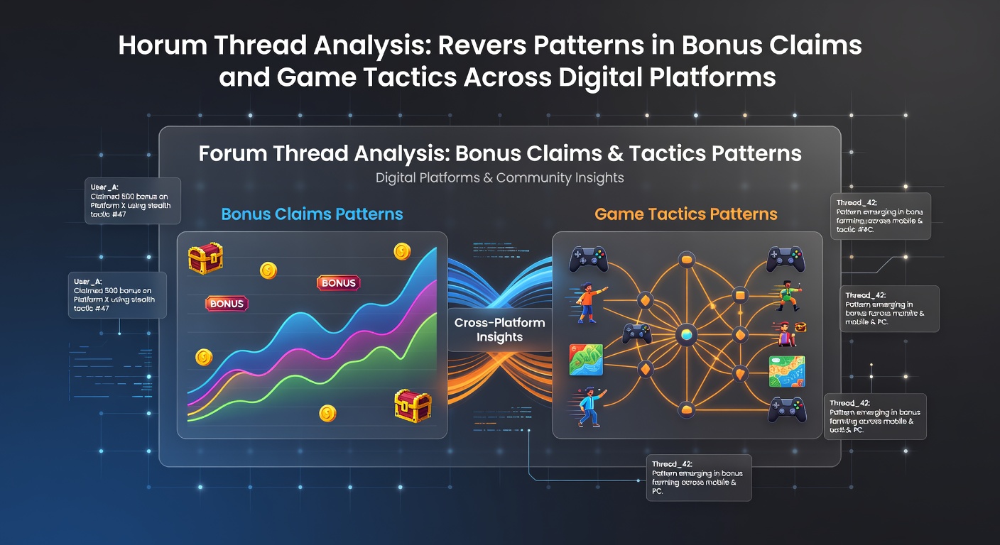 Screenshot of active forum threads discussing bonus claims and gameplay tactics on digital casino platforms