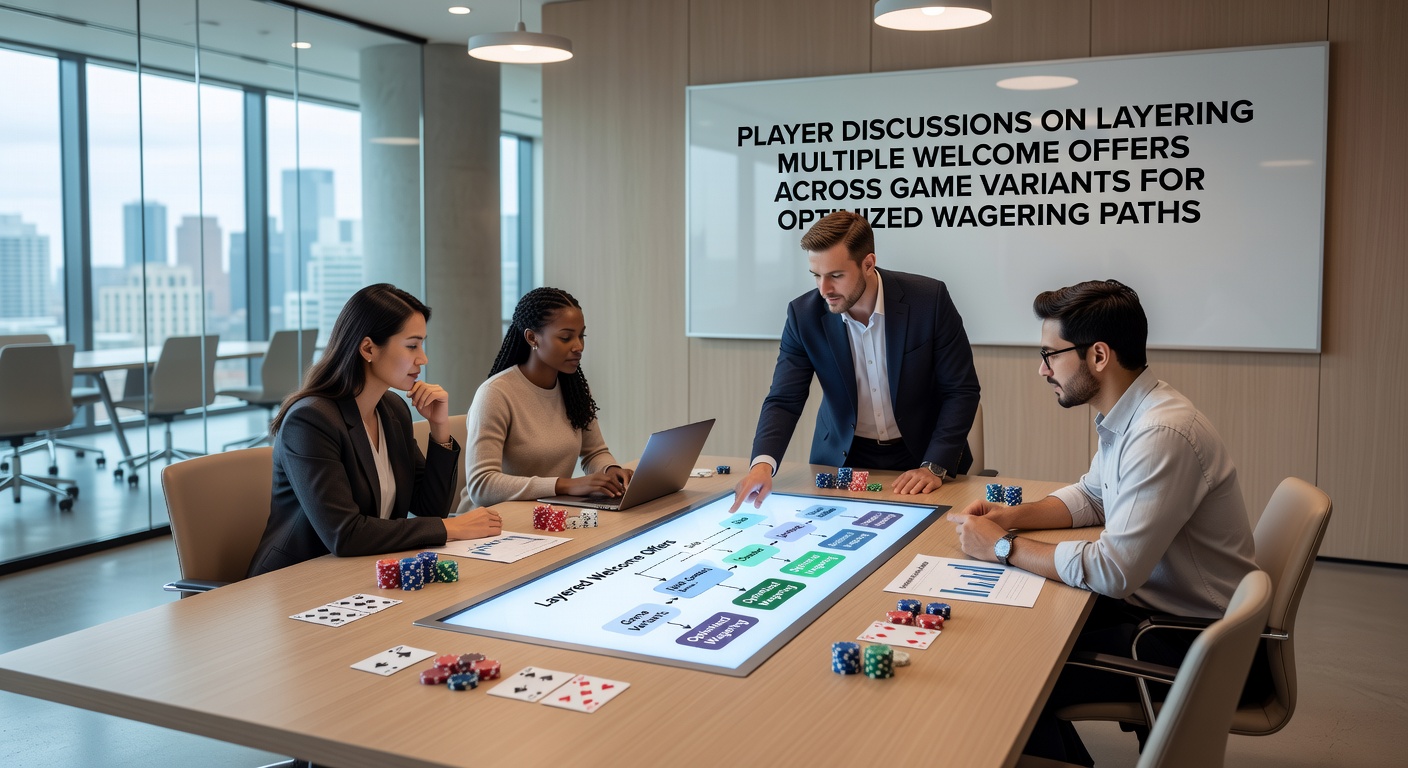 Players analyzing casino welcome bonus structures across multiple game types in online forums
