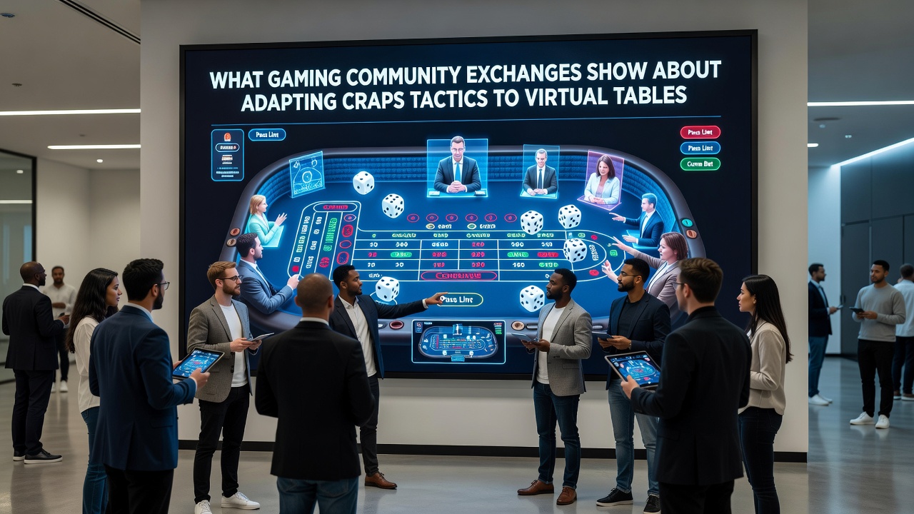 Analysis of virtual craps interface features discussed in gaming communities